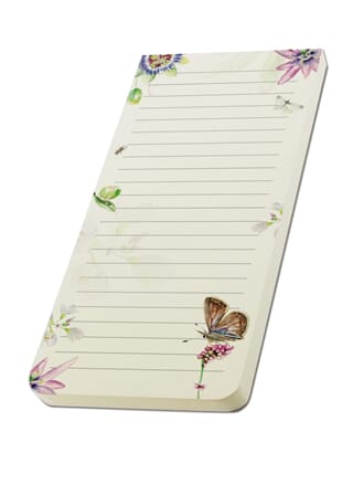 Huskeliste med magnet 10x23 Passion for Butterflies