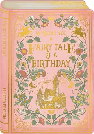 Kort 12x17, STORYBOOK, Fairytale of a Birthday