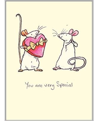 Dobbelt kort Two Bad Mice, 100x150: You are very special