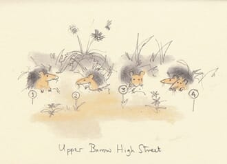 Kort Two Bad Mice: Upper Burrow High St.