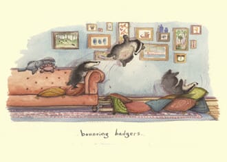 Kort Two Bad Mice: Bouncing Badgers