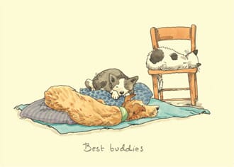 Kort Two Bad Mice: Best Buddies