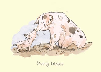 Kort Two Bad Mice: Sloppy Kisses