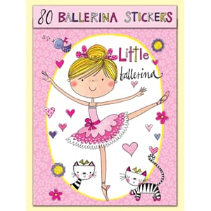 Stickers pakning, 80, Little Ballerina
