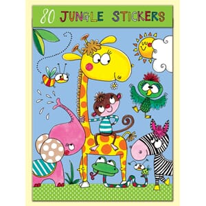 Stickers pakning, 80, Jungle