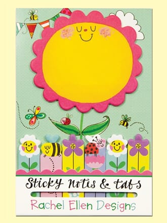 Sticky notes and tabs, 140, solsikke