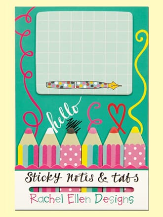 Sticky notes and tabs, 140, ark & fyllepenn