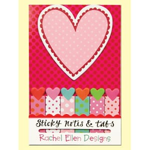 Sticky notes and tabs, 140, hjerte