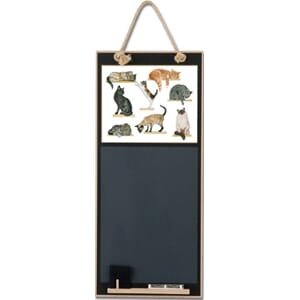 Krittavle m oppheng, 27x60cm, katter