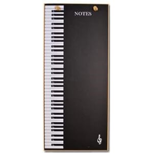 Krittavle m oppheng, 27x60cm, Piano Keys