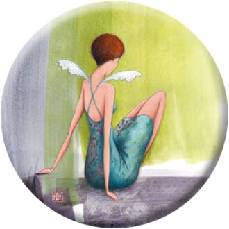 Magnet, rund 56mm, Gaëlle Boissonnard