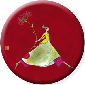 Magnet, rund 56mm, Gaëlle Boissonnard
