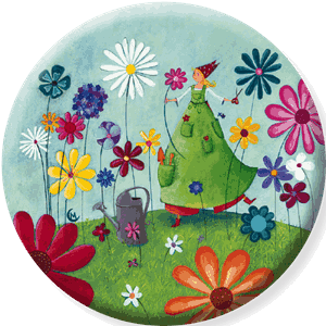 Magnet, rund 56mm, Marie Cardouat