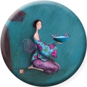 Magnet, rund 56mm, Gaëlle Boissonnard