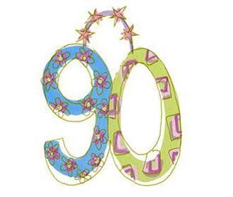 Minikort `Bow`, 90 år