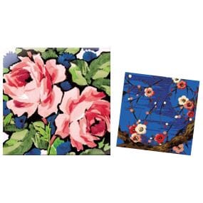 Kortmappe140x140, Almanac Gallery, Roses & Ageratum & Orient