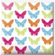 Kortmappe140x140, Almanac Gallery, Colourful Butterflies