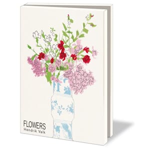 Kortmappe 13x18, Hendrik Valk, Flowers