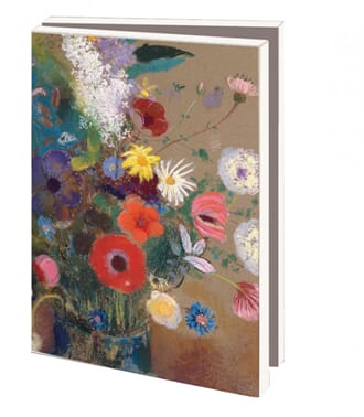 Kortmappe 10x15, Odilon Redon, blomster