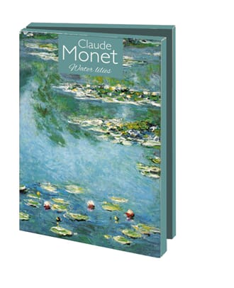 Kortmappe 10x15, Calude Monet, vannliljer