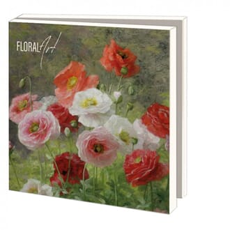 Kortmappe 145x145 Floral Art