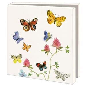Kortmappe, 145x145, Alice Appleton - sommerfugler & fugler