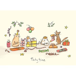 Julekort,Two Bad Mice, Party Time