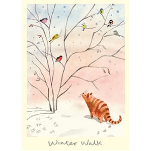 Julekort,Two Bad Mice, Winter Walk