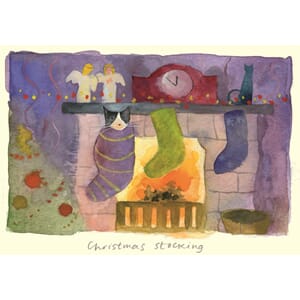 Julekort Two Bad Mice: Christmas Stockings