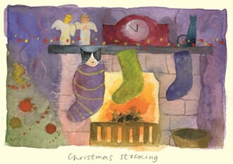 Julekort Two Bad Mice: Christmas Stockings