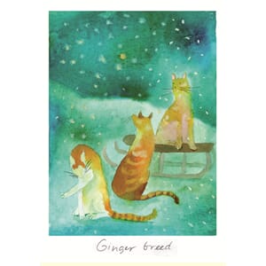 Julekort Two Bad Mice: Ginger Breed Cats