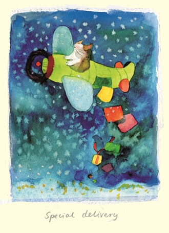 Julekort Two Bad Mice: Special Delivery