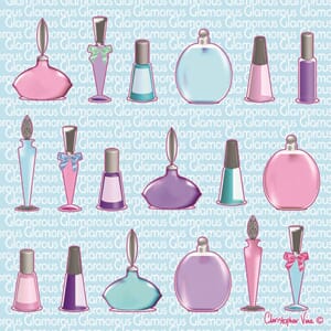 Kort 160x160, Christopher Vine Design, "Glamorous Girl"