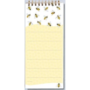Shoppingliste med magnet, Honey Bees