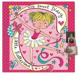 Dagbok med lås, Rachel Ellen, Little Ballerina