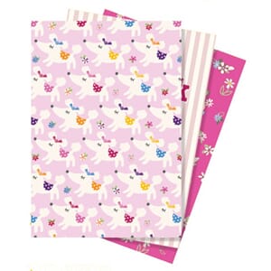 Notisbøker i sett, Jodds, 3 stk ass, 105x148