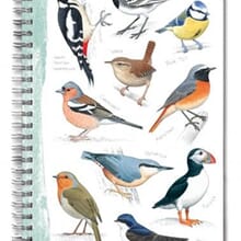 Padblocks, spiral m plastpermer A5