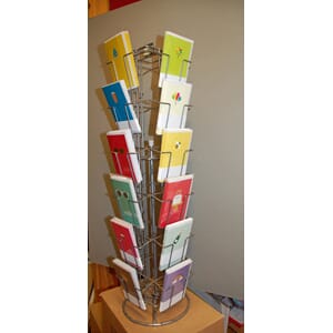 Diskstativ karusell, 24 lommer