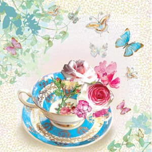 Doble kort,10x10, Maddicott, Lemongrass, Rose Pouchong