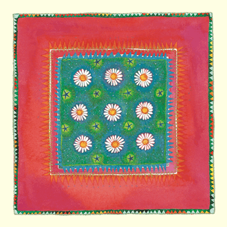 Doble kort 10x10, Herbs and Honey, Moondaisies