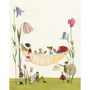 Minikort 70x80, Grätz Verlag, hengekøye