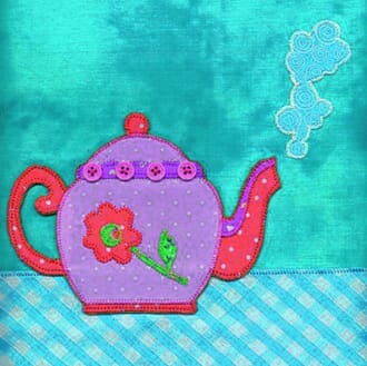 Doble kort 100x100, Small Fry, tekanne