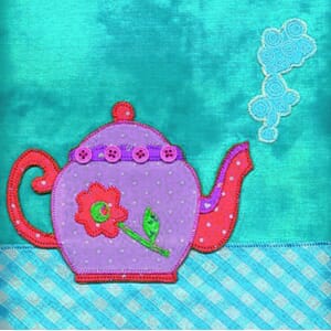 Doble kort 100x100, Small Fry, tekanne