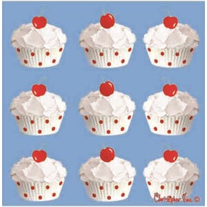 Kort 100x100, Christopher Vine Design,"With A Cherry On Top"