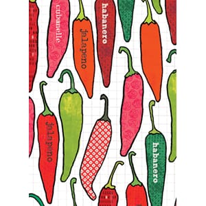 Minikort, 105x63, SOUL, peppers