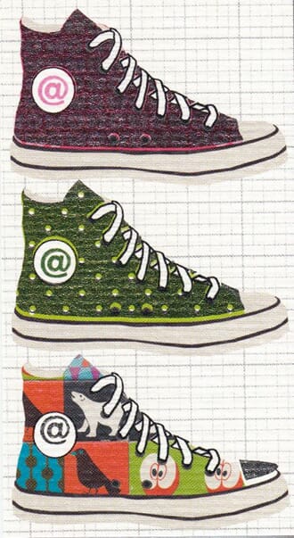 Minikort, 105x63, SOUL, sneakers