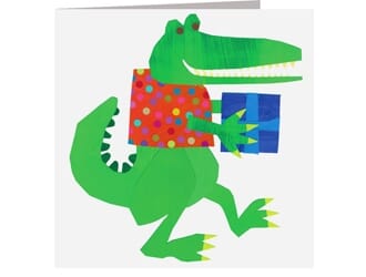Minkort 71x71mm, The Square Card Co, Crocodile