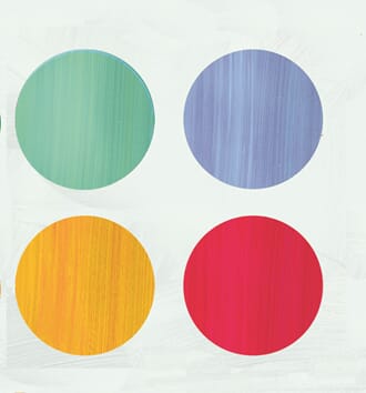 Minkort 71x71mm, The Square Card Co, Big Spot
