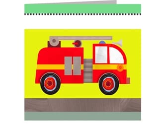 Minkort 71x71mm, The Square Card Co, Transport