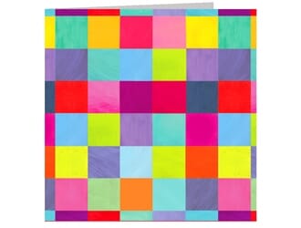 Minkort 71x71mm, The Square Card Co, Squares
